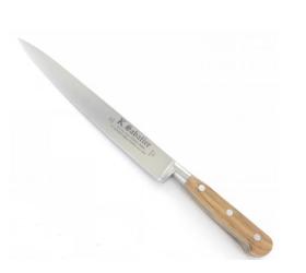 Couteau à jambon ou à saumon alvéolé  Boutique officielle de la  coutellerie française Fischer